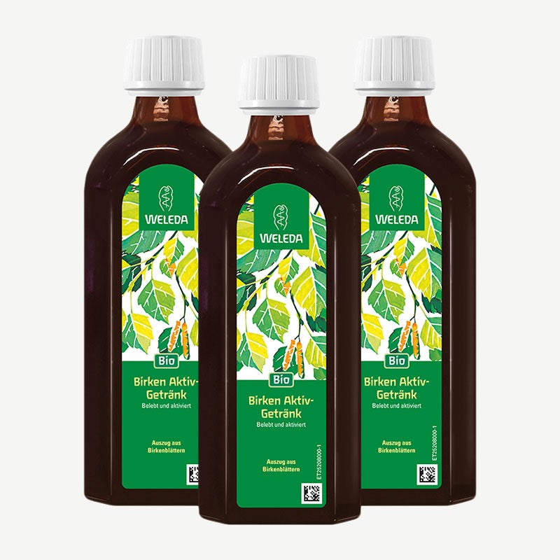 Weleda Bio Birken-Aktiv-Getränk 3 x 250 ml