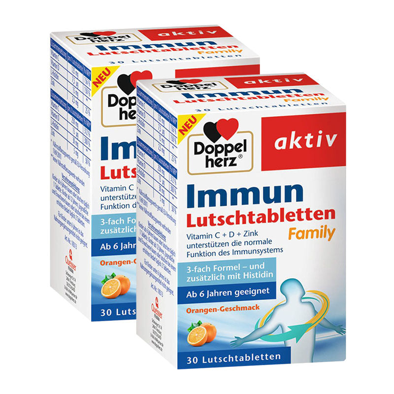 Doppelherz Immun Family 2 x 30 Lutschtabletten