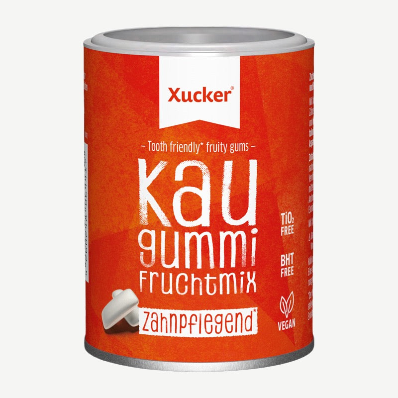 Xucker Zahnpflegekaugummi Fruchtmix / 67 Stück