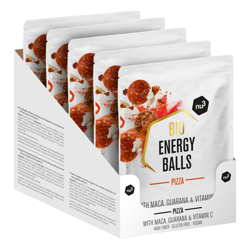 nu3 Bio Energy Balls Pizza / 5 x 70 g