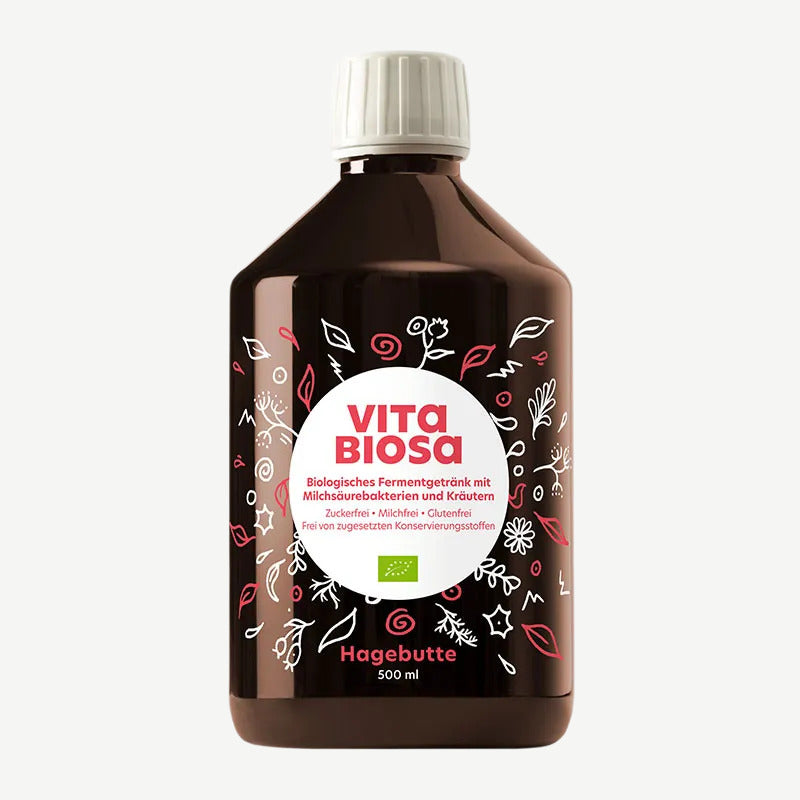 allcura Bio Vita Biosa, Kräuterfermentgetränk Hagebutte