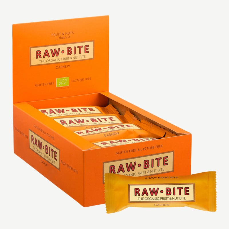 Rawbite Bio Riegel Cashew / 12 x 50 g