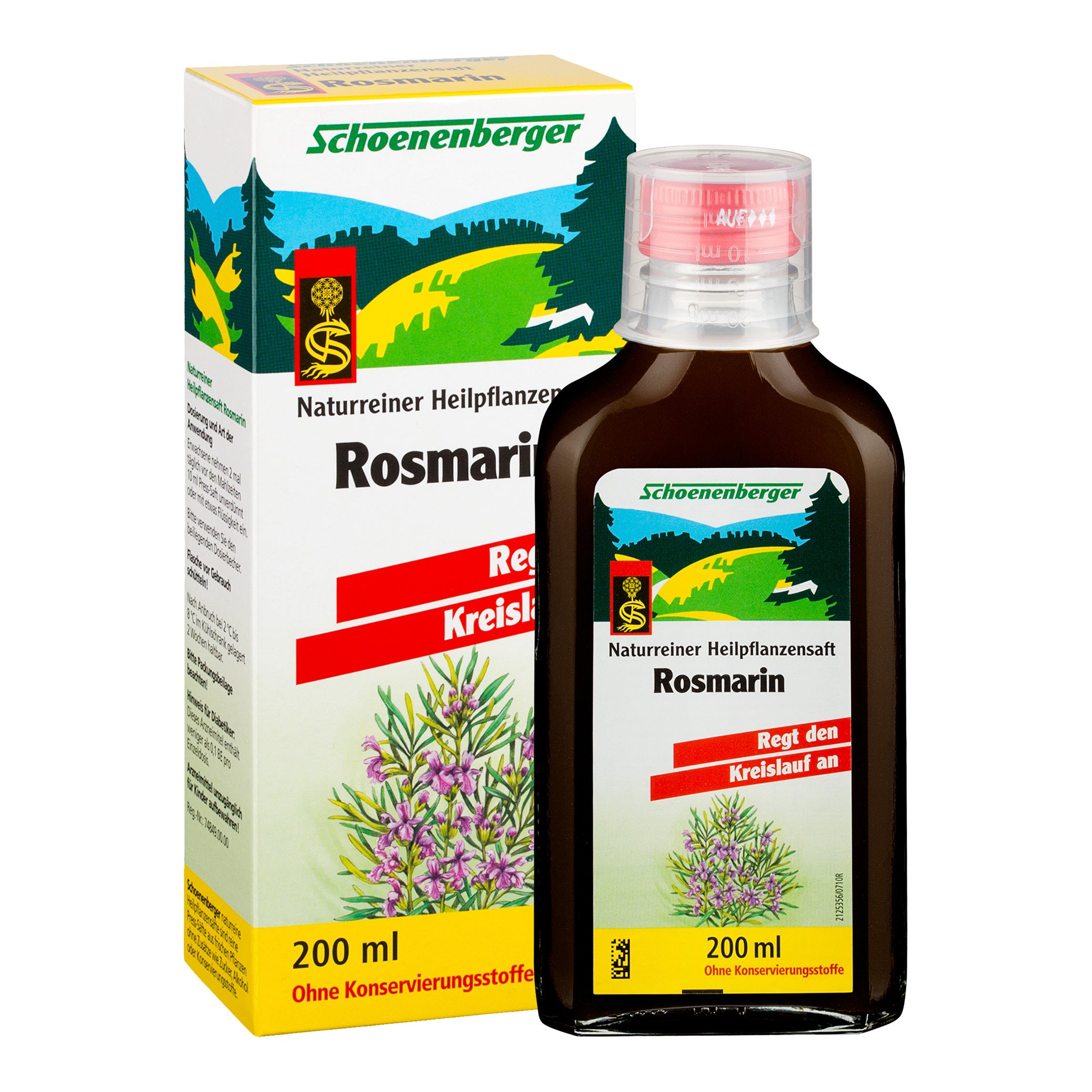 Schoenenberger Rosmarin, Saft