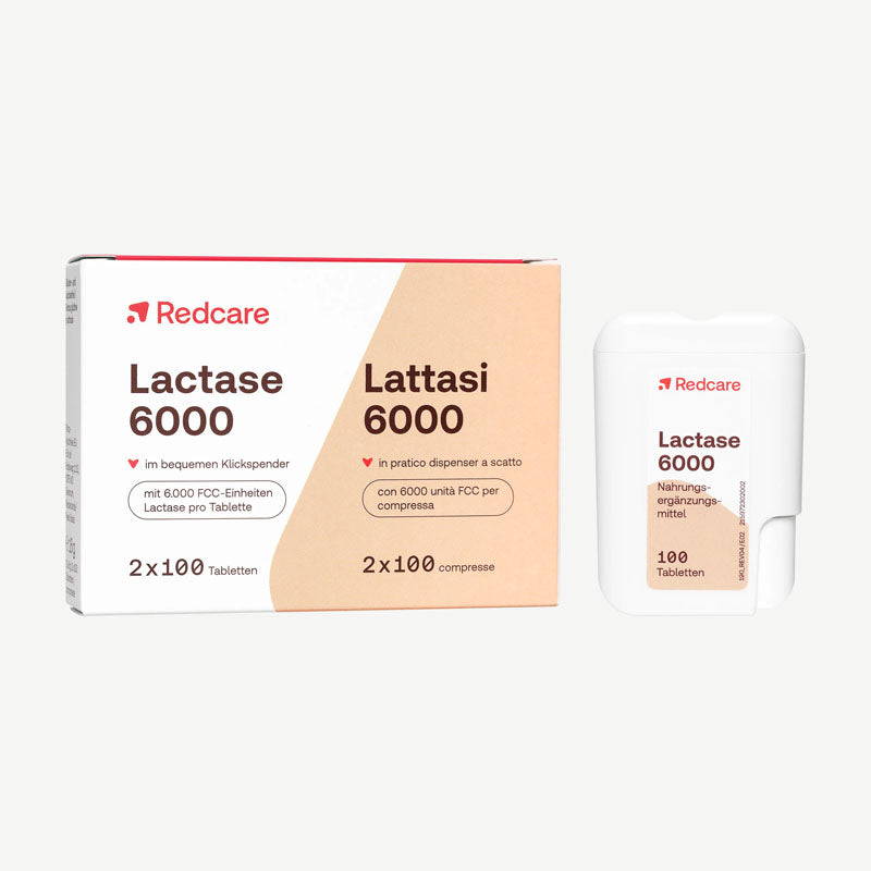 RedCare Lactase 6000 2 x 100 Tabletten