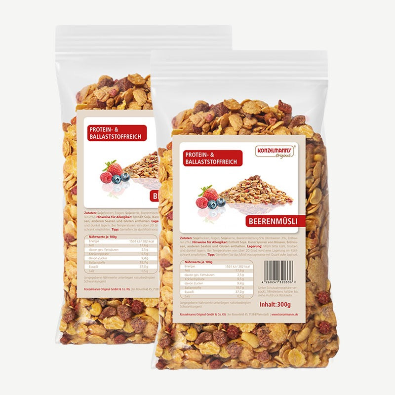 Konzelmann's Original Beerenmüesli 2 x 300 g