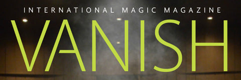 Vanish Magazine Cover - Criss Angel