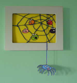 Top Ten Craft Ideas For Kids - 2012, 3D spider's web