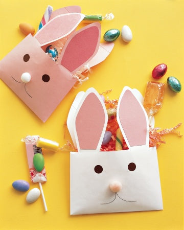 Blog, five top easter ideas for kids, envelope bunnies