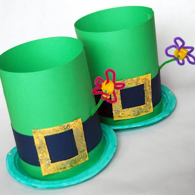 Blog, top five St.Patrick's day craft ideas for kids, leprechaun hats