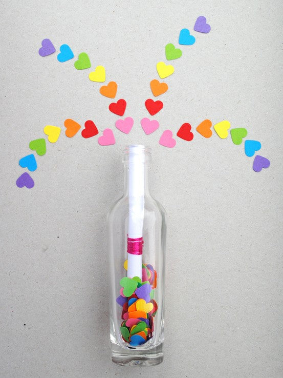 Top Ten Craft Ideas For Kids - 2012, message in a bottle-valentines day craft