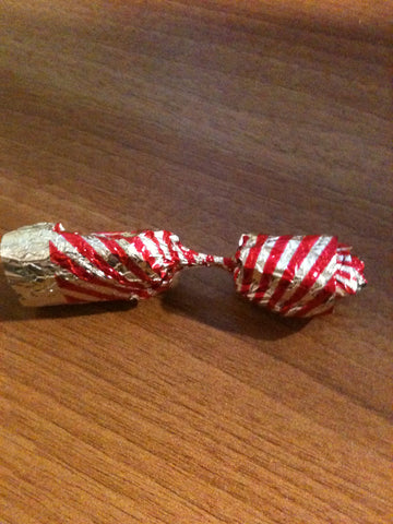 Blog, how to make a Tunnock teacake origami rose, step six