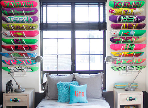 skateboard bedroom decor