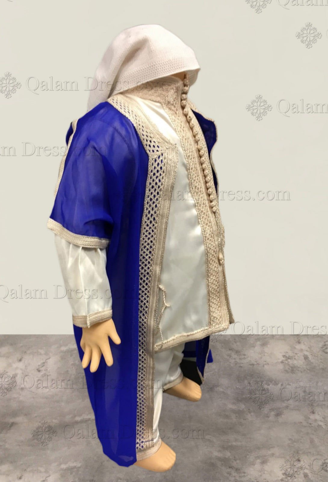 Tenues De Circoncision Caftan Fille Qalam Dress Tendance Hijab