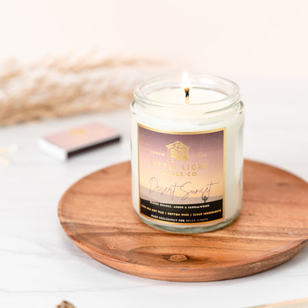 Amber - Cocoa Butter Candle 140g – Corineus Candles