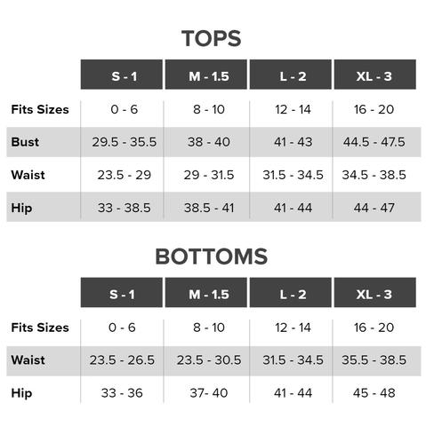 Size Chart – Dona Jo