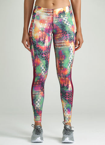 Women's printed running leggings| Dona Jo – Dona Jo Fitwear