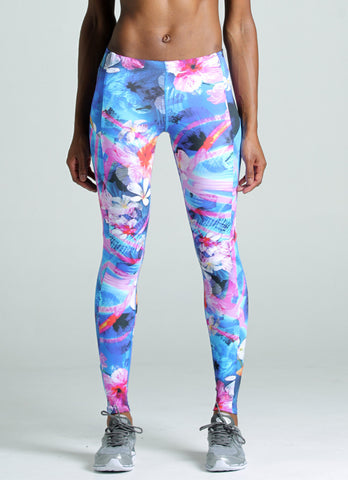 Women's printed running leggings| Dona Jo – Dona Jo, Inc.