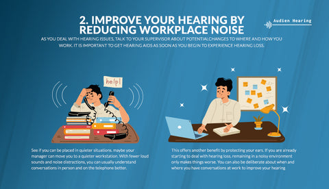 improve your hearing by reducing workplace noise