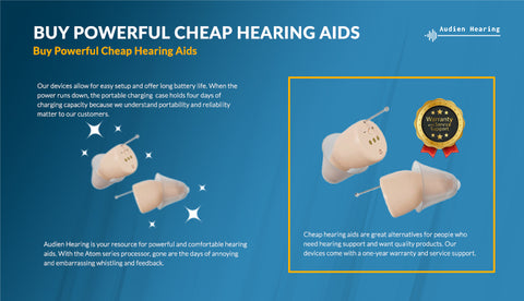 buy powerful cheap hearing aids