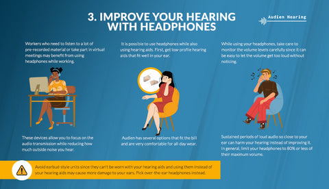 improve your hearing with headphones