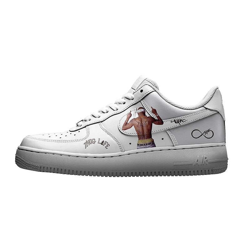 custom tupac air force 1