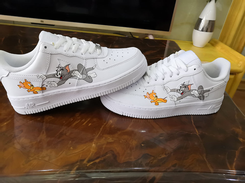 air force 1 tom and jerry custom