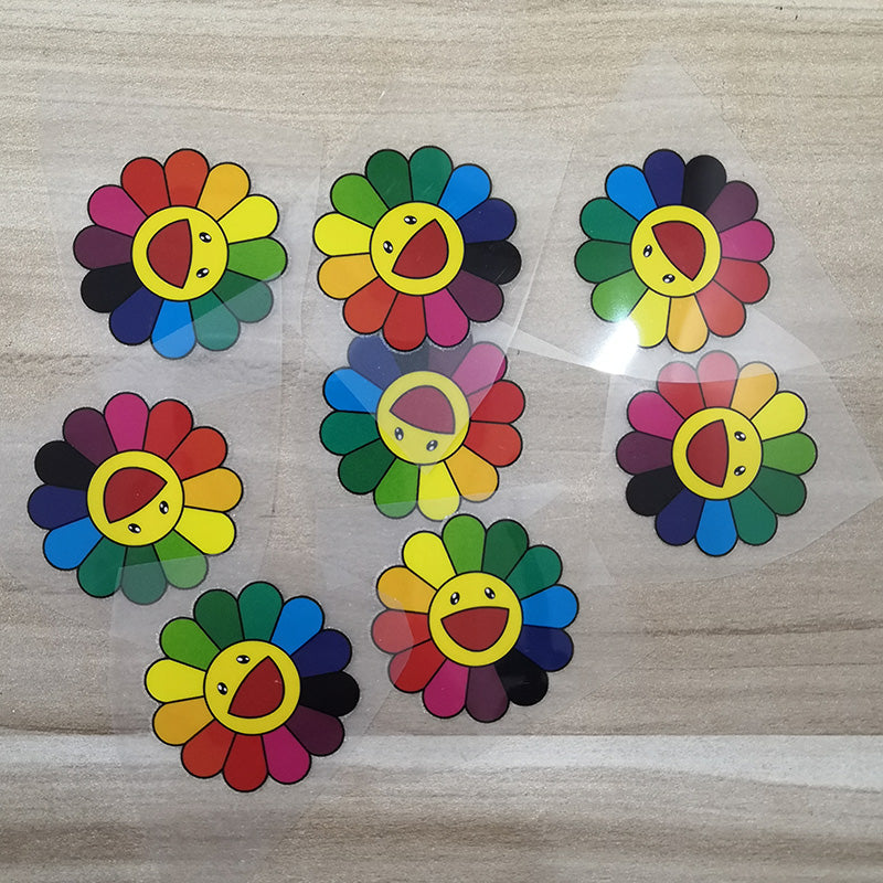 Takashi Murakami Flower Stickers For Custom Floral Vans Or Af1 Custom Theshoesgirl