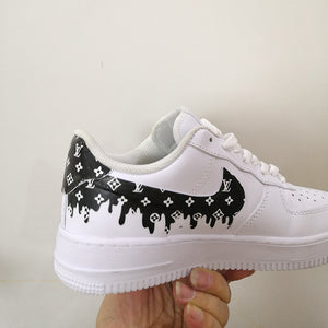 custom air force 1 louis vuitton drip