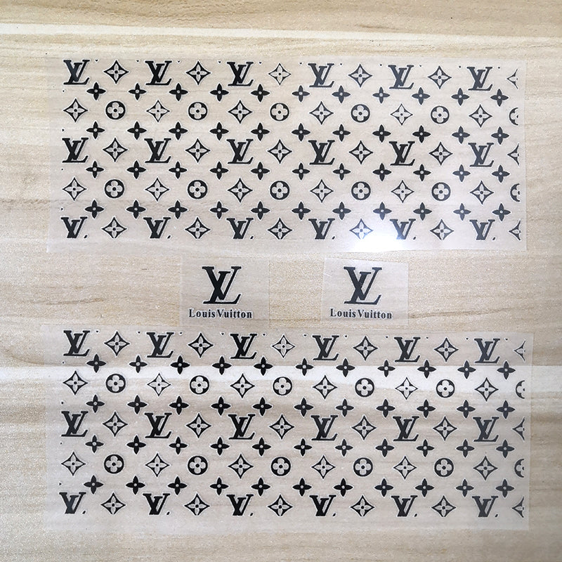 Black LV for Custom Air Force LV, Iron on Vuitton Patc – theshoesgirl