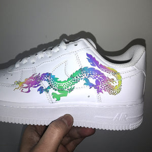 air force 1 with dragon