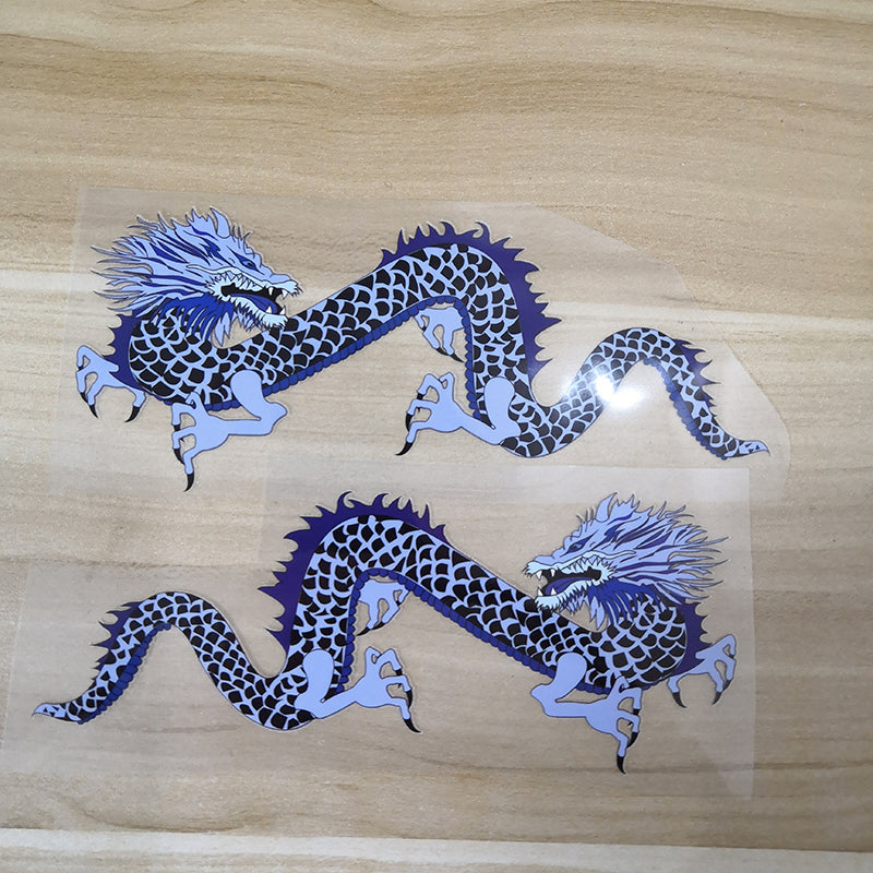 Blue Dragon Patches for DIY / Custom 