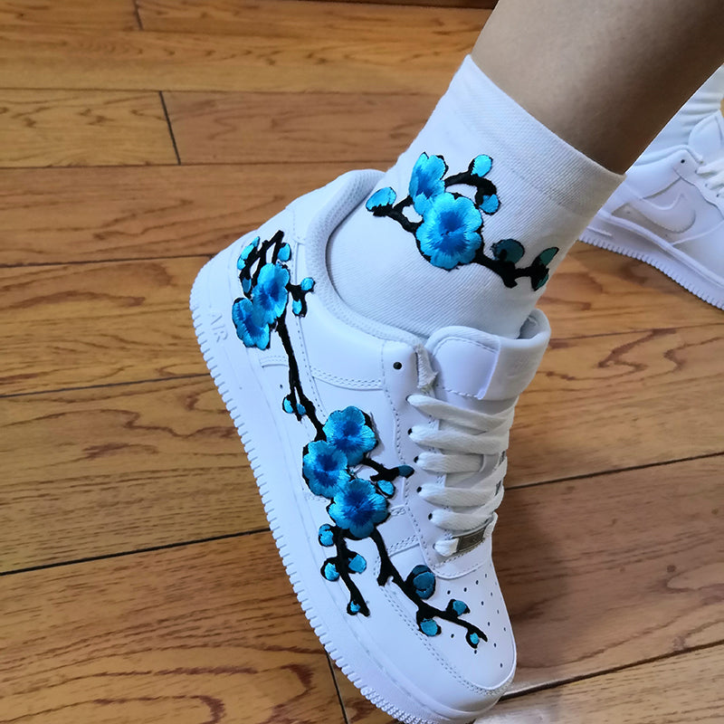 custom embroidered sneakers