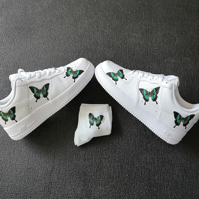 af1 with butterflies