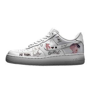 custom lil peep air force 1