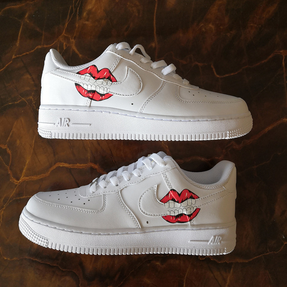 custom air force 1 lips