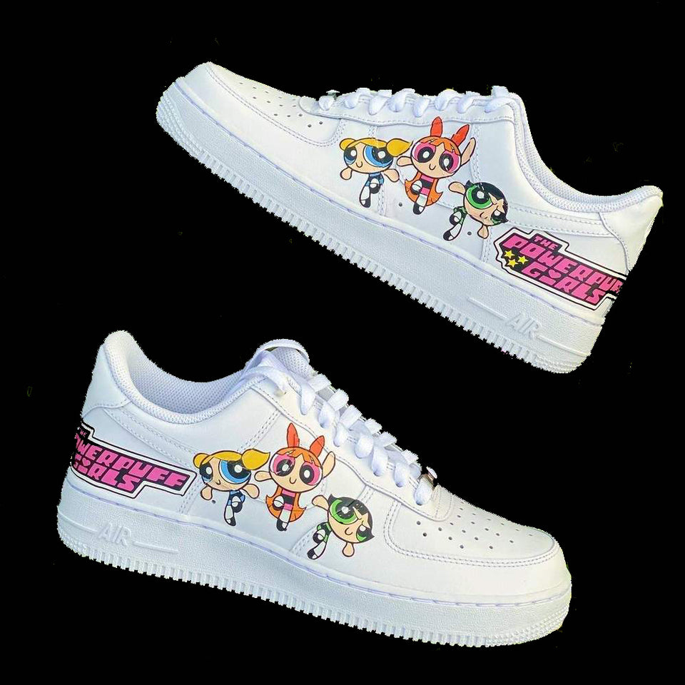 girl high top air forces