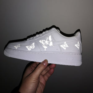3M Reflective Louis Vuitton Iron on Patches For Custom Air Force 1 LV – theshoesgirl