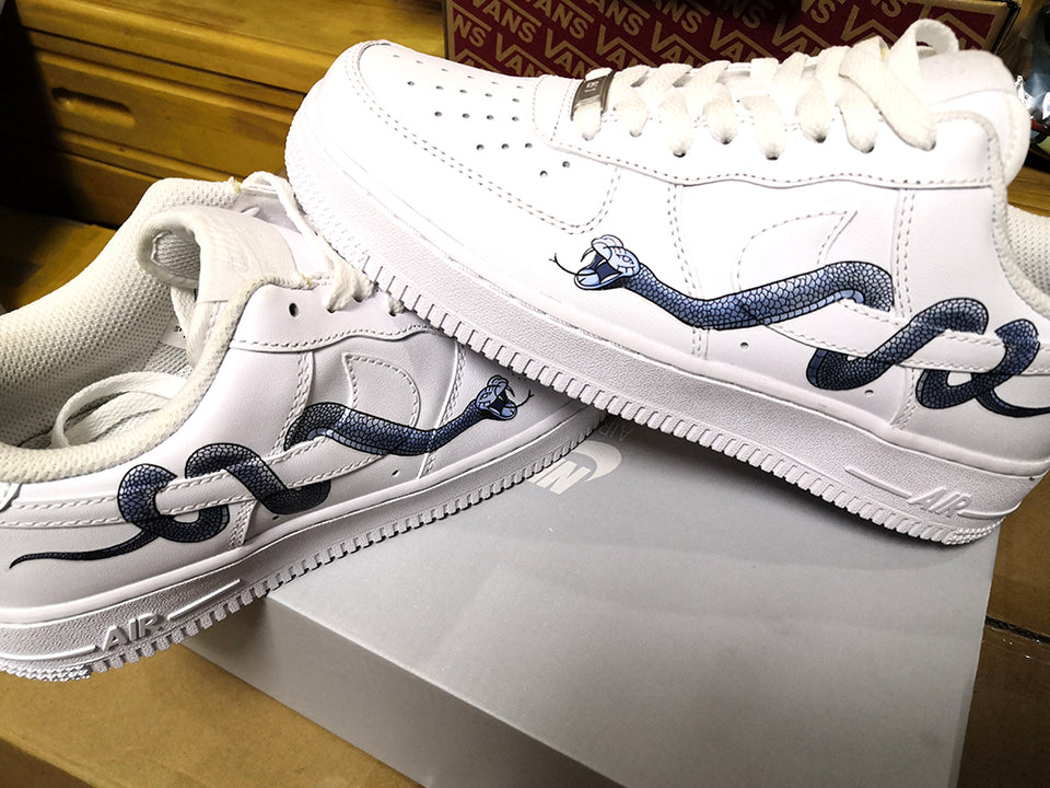 custom air force 1 snake