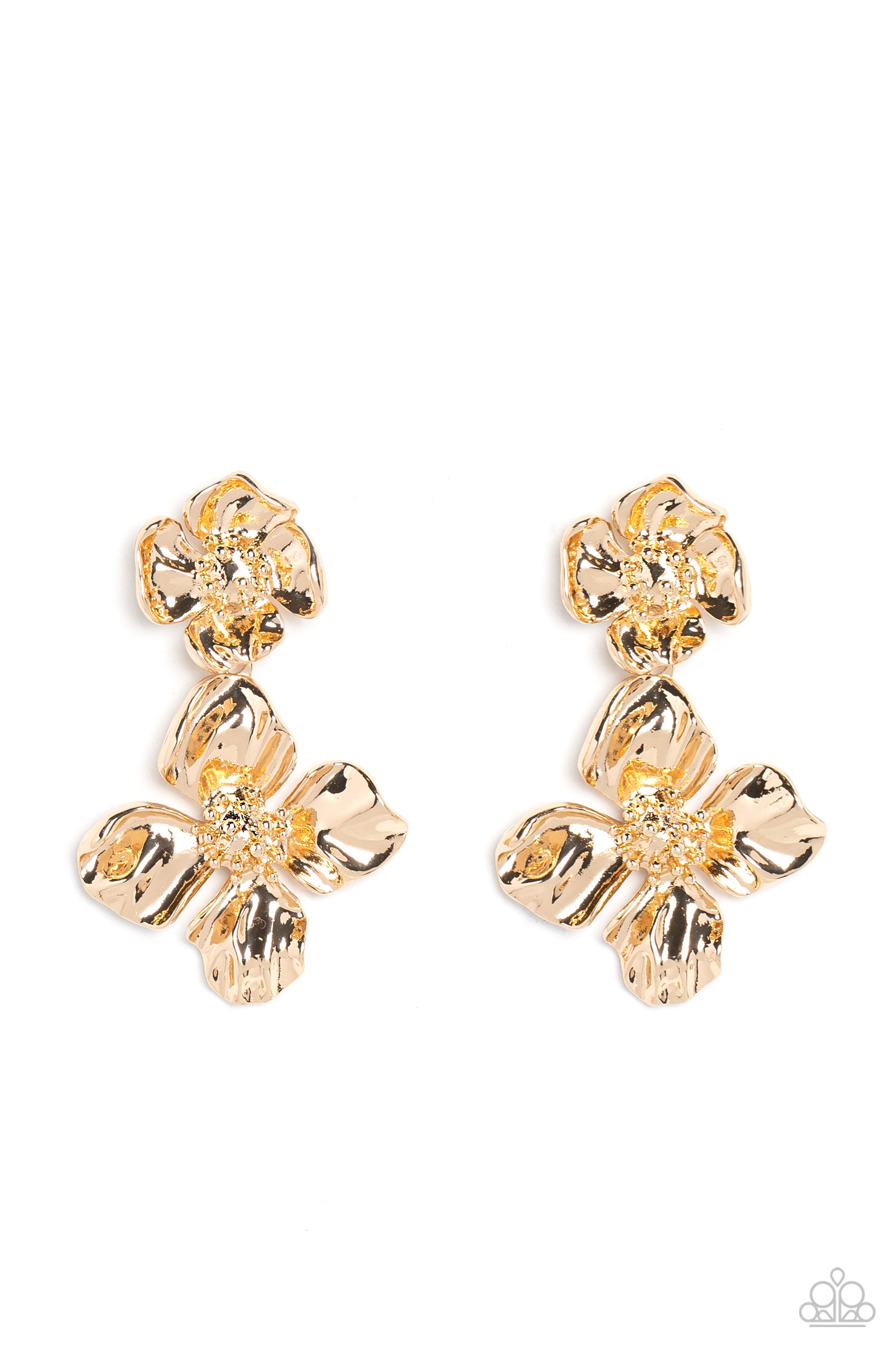 Paparazzi Gilded Grace - Gold Earrings Preorder – Jazzy Bling Jewels LLC