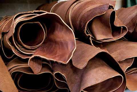 types of shoe leather