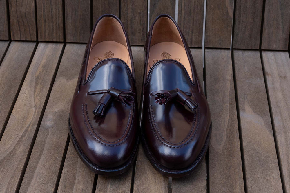 Crockett & Jones Cavendish Tassel Loafer In Color 8 Shell Cordovan ...