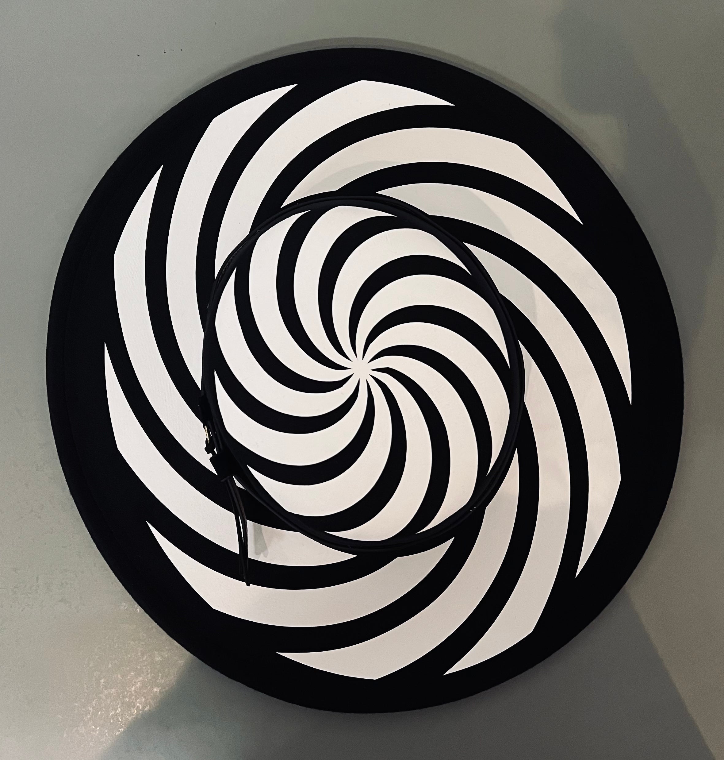 Vegan Felt Wide Brim Hat - Flat Top XL Brim - Twisted Twilight