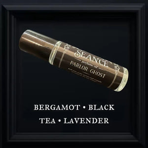 Parlor Ghost Perfume  - (black tea, bergamot, lavender) - Seance - READY TO SHIP - Witchwood Bags