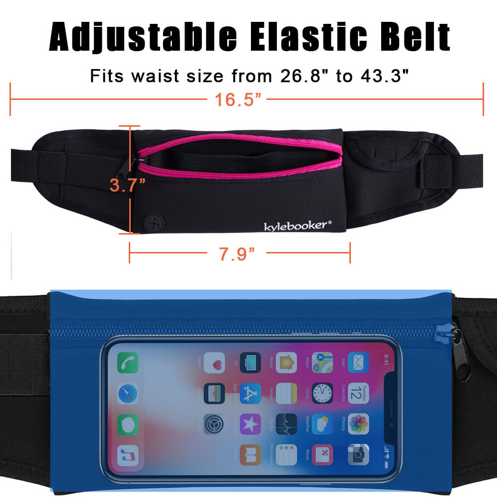 Een bezoek aan grootouders warmte Antagonist Running Belt Waist Pack - Adjustable Fanny Pouch for Runners Hands Fre –  Kylebooker.outdoors