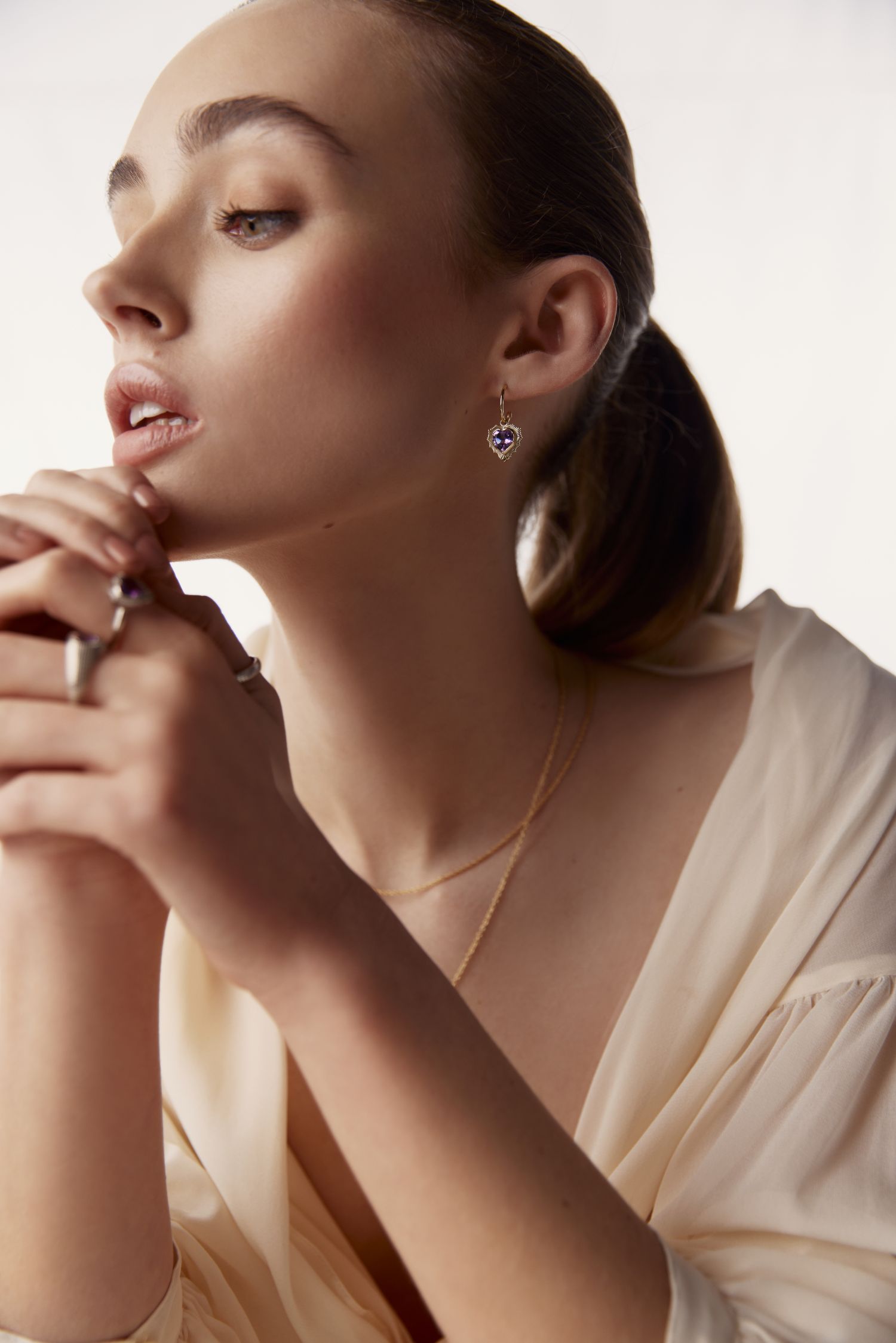 Silk & Steel L'Amour Heart Jewellery Collection