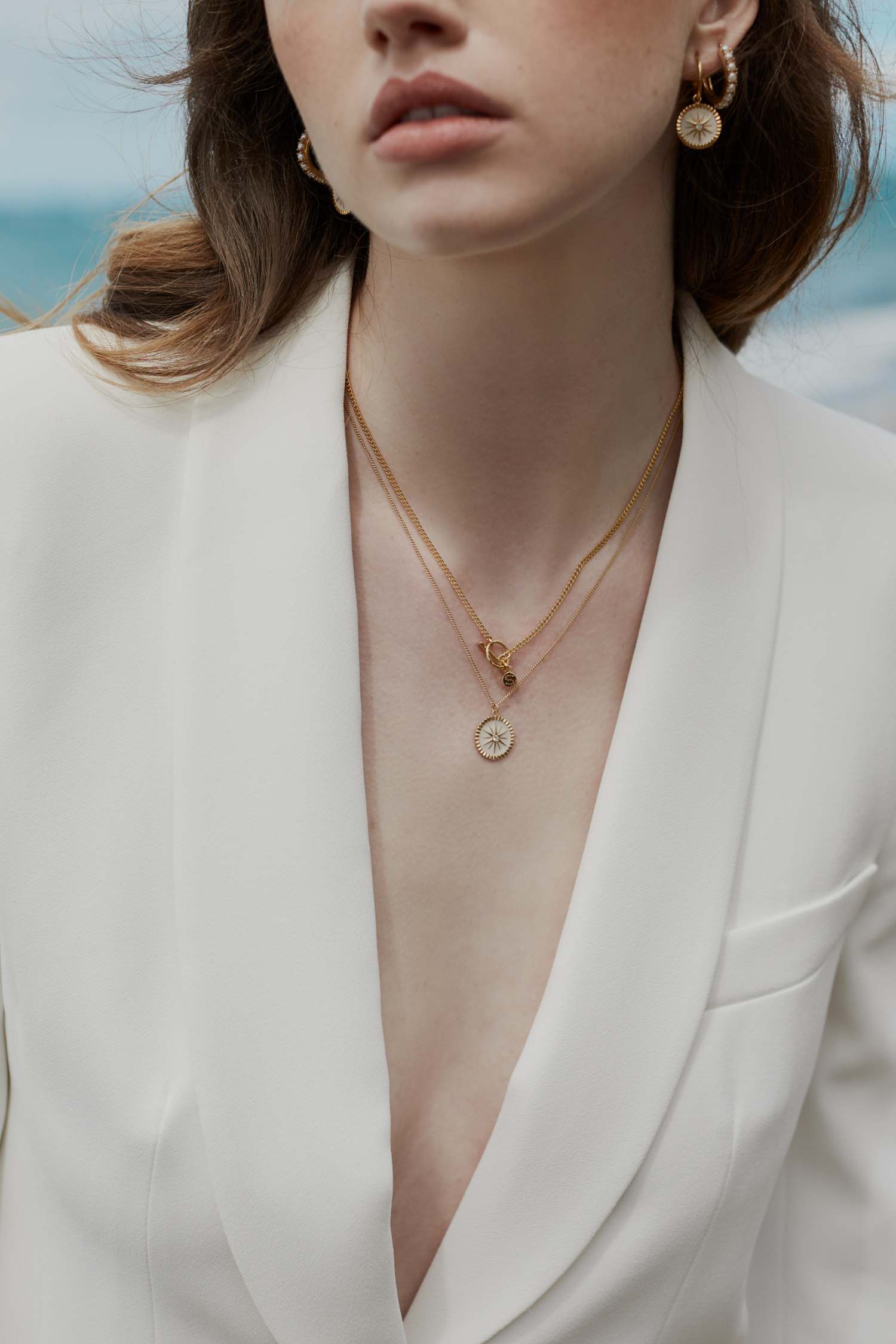 Jewellery styling tops - how to wear fine necklaces