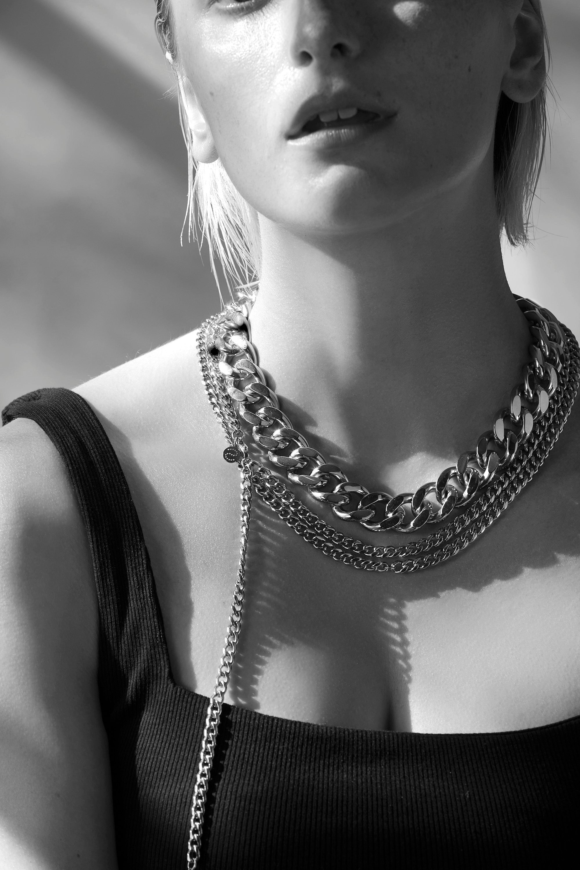 Silk & Steel Jewellery Dynasty Necklace - How to wear silver
