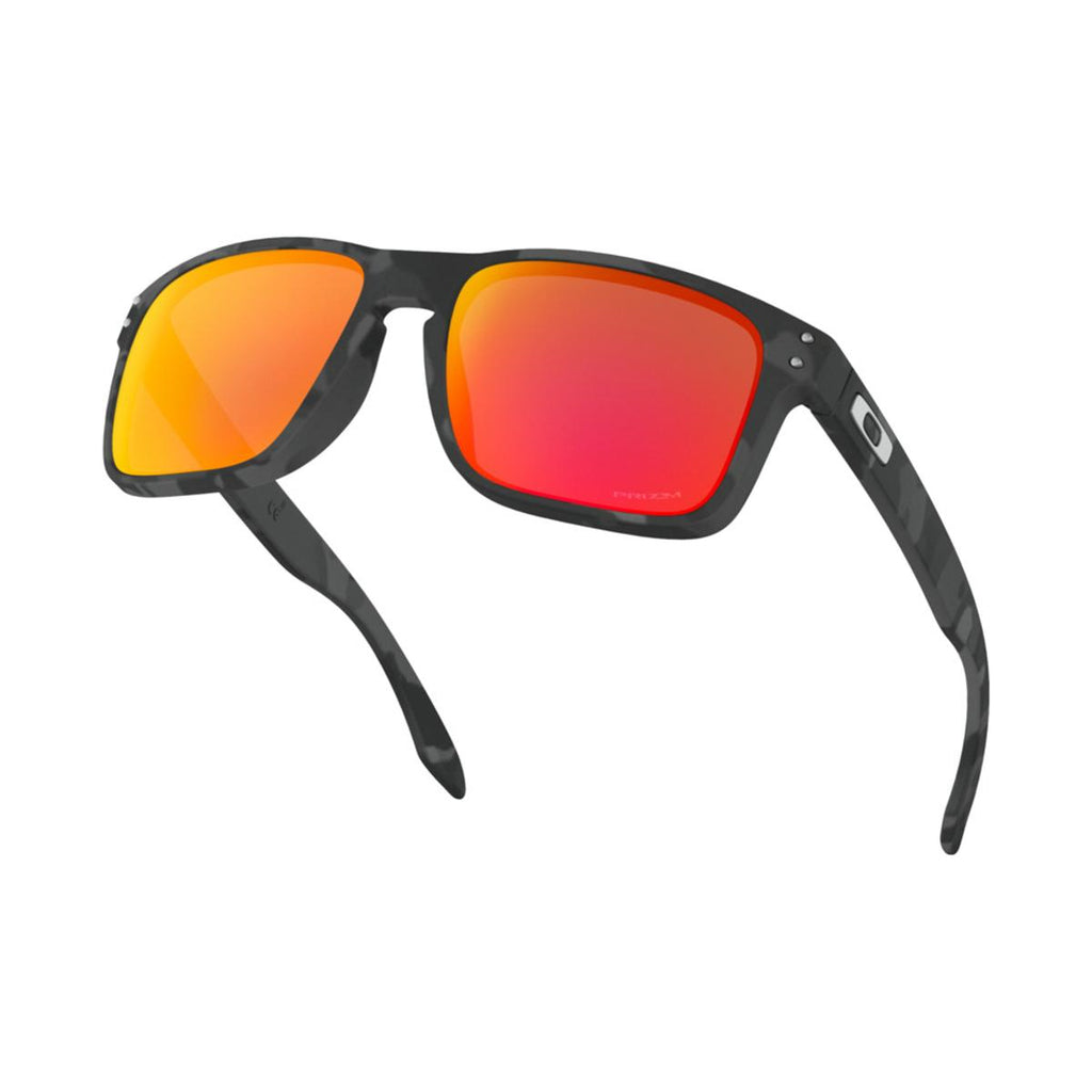 Oakley 0OO9102 Holbrook Matte Black Camo Prizm Ruby Sunglasses - Only