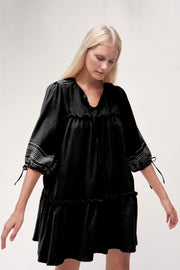 Brielle Mini Dress - Black - SAMPLE