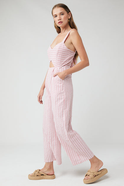 Evelyn Jumpsuit - Stripes – Rue Stiic